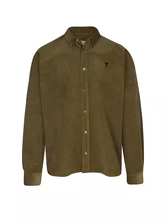 AMI PARIS | Chemise en velours côtelé | braun